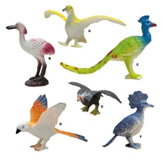 Obrázek z Ptáci plast 7cm, 6druhů (144) 